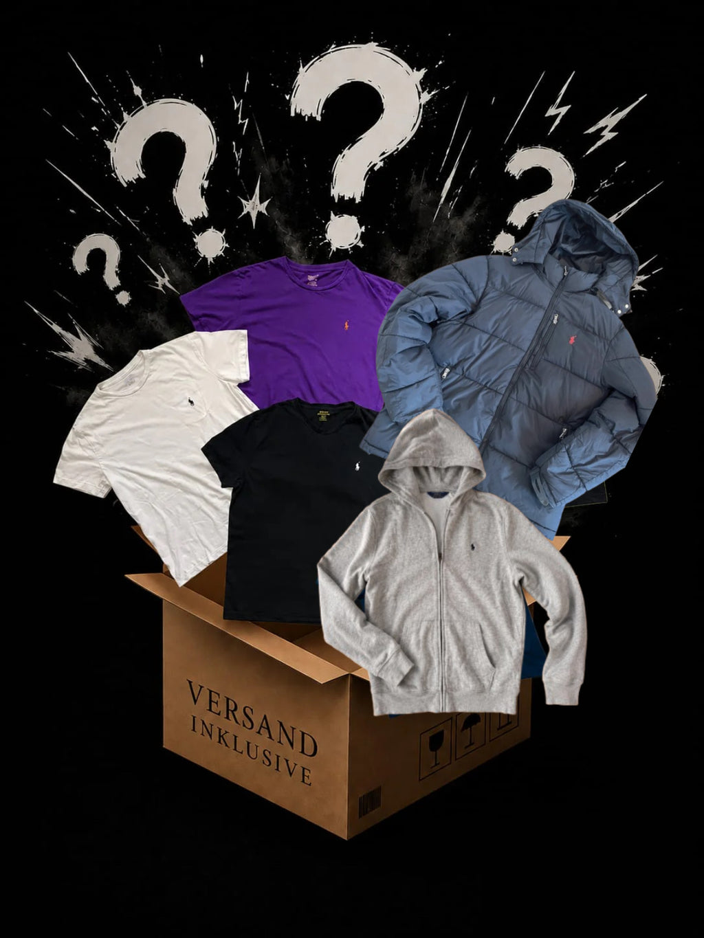 Vintage-Ralph Lauren Mix Bundel (4-7 Stück)