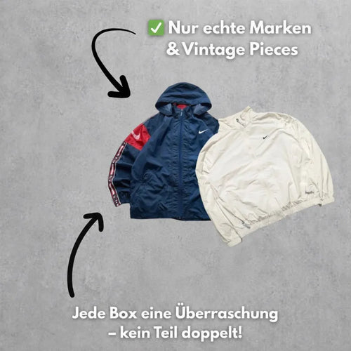 Vintage Marken-Nylonjacken Bundel(2-5 Stück)
